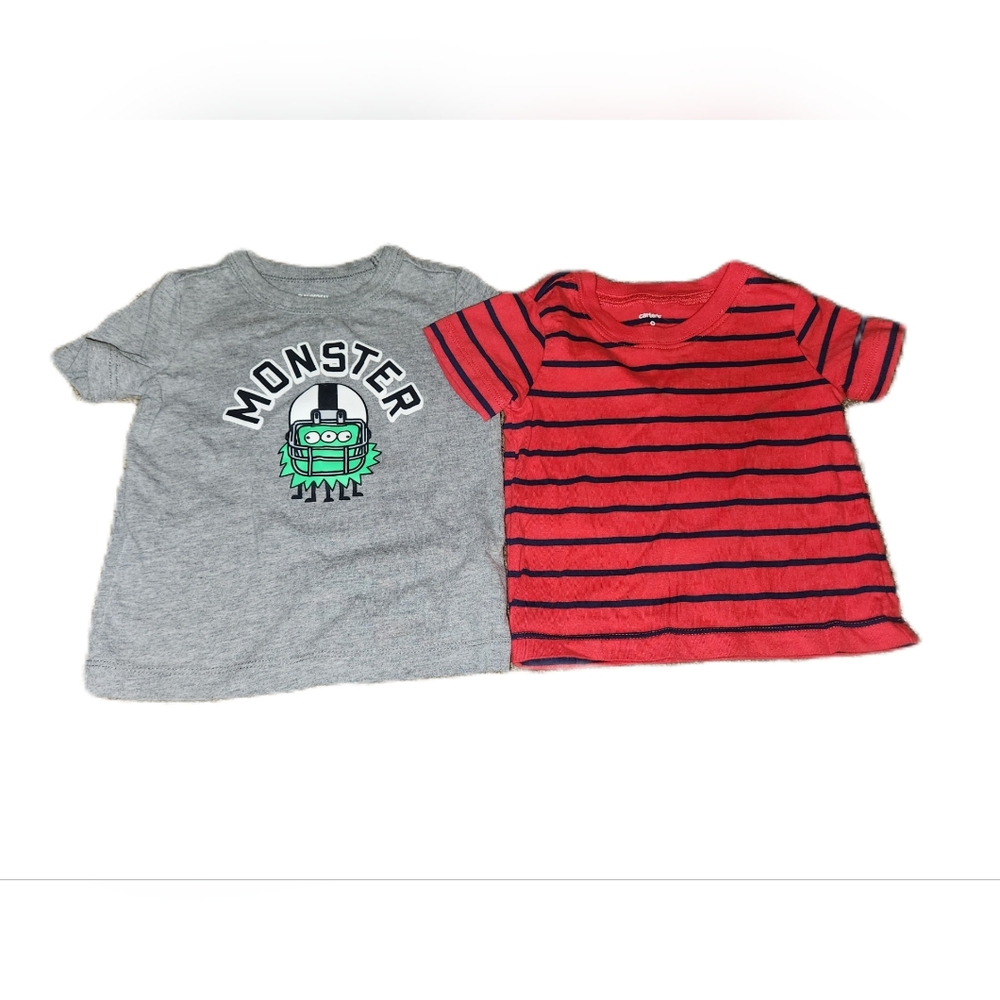 💓3/$15 Set of 2 Baby Boy's Short Sleeve T-Shirts